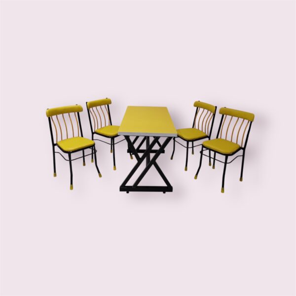 4-Seater Dining Table Set - Image 2