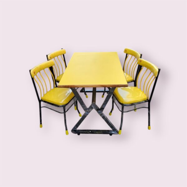 4-Seater Dining Table Set - Image 3
